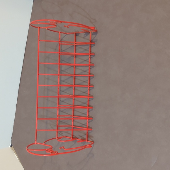 Vintage MCM Wire Elephant Children’s Red Book Magazine Vinyl Rack Storage Holder - Picture 2 of 12